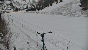 Ski areál Branná - Červená sjezdovka Jednička - 27.2.2023 v 09:00