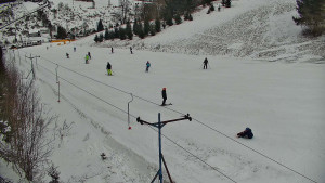 Ski areál Branná - Červená sjezdovka Jednička - 27.2.2023 v 12:00
