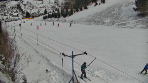 Ski areál Branná - Červená sjezdovka Jednička - 27.2.2023 v 13:00