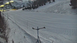 Ski areál Branná - Červená sjezdovka Jednička - 28.2.2023 v 06:00