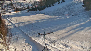 Ski areál Branná - Červená sjezdovka Jednička - 28.2.2023 v 08:00