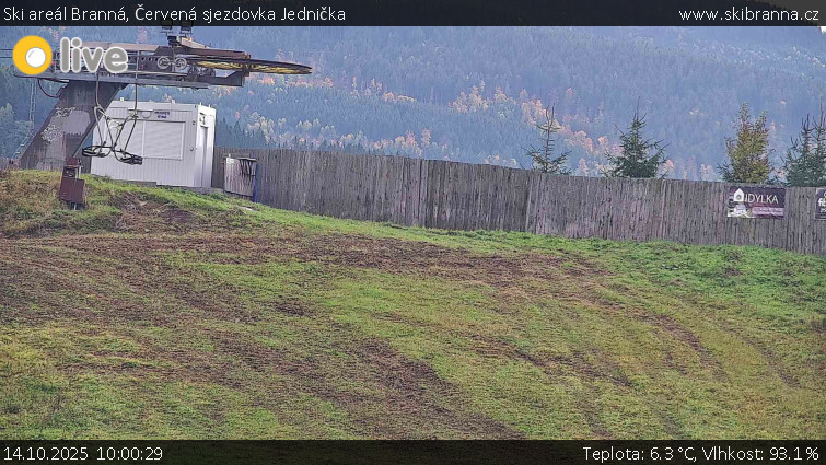 Ski areál Branná - Červená sjezdovka Jednička - 14.10.2025 v 10:00 Ski areál Branná - Červená sjezdovka Jednička - 14.10.2025 v 10:00