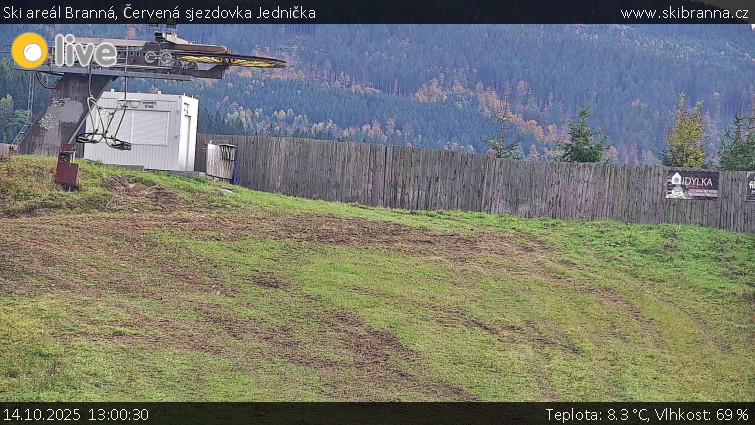 Ski areál Branná - Červená sjezdovka Jednička - 14.10.2025 v 13:00 Ski areál Branná - Červená sjezdovka Jednička - 14.10.2025 v 13:00