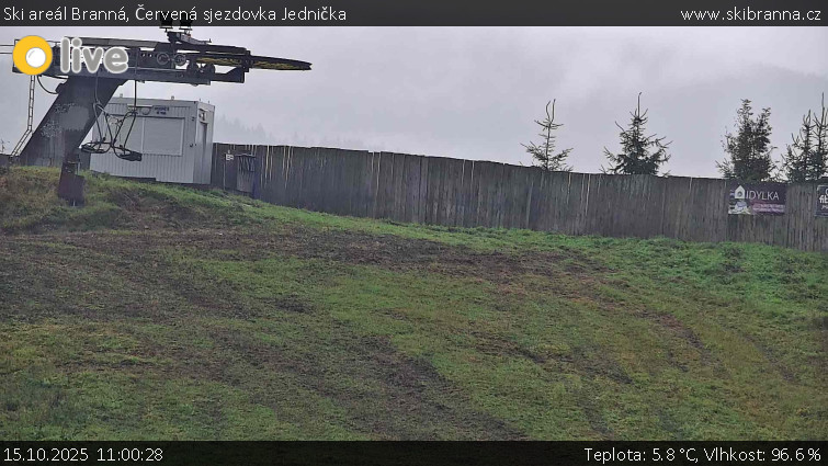 Ski areál Branná - Červená sjezdovka Jednička - 15.10.2025 v 11:00 Ski areál Branná - Červená sjezdovka Jednička - 15.10.2025 v 11:00