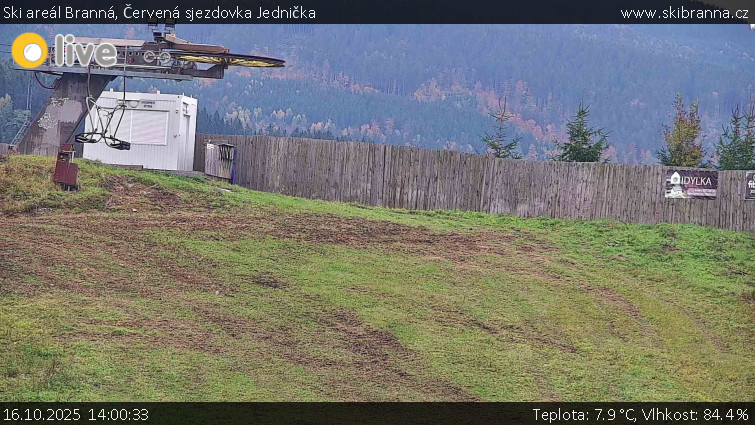 Ski areál Branná - Červená sjezdovka Jednička - 16.10.2025 v 14:00 Ski areál Branná - Červená sjezdovka Jednička - 16.10.2025 v 14:00