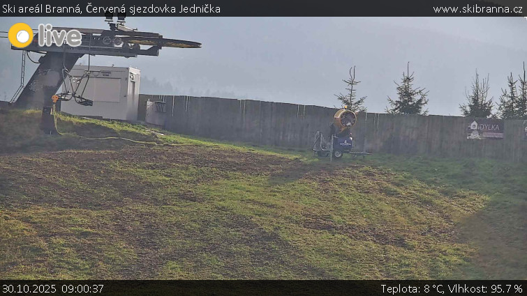 Ski areál Branná - Červená sjezdovka Jednička - 30.10.2025 v 09:00 Ski areál Branná - Červená sjezdovka Jednička - 30.10.2025 v 09:00