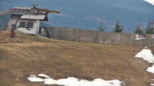 Ski areál Branná - Červená sjezdovka Jednička - 8.4.2026 v 19:01 Ski areál Branná - Červená sjezdovka Jednička - 8.4.2026 v 19:01