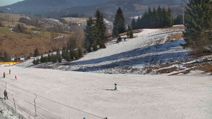 Ski areál Branná - Ski Branná - horní kamera - 3.3.2023 v 13:00