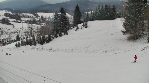 Ski areál Branná - Ski Branná - horní kamera - 7.3.2023 v 13:00