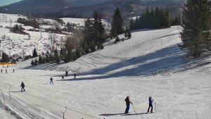 Ski areál Branná - Ski Branná - horní kamera - 12.3.2023 v 11:00