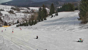 Ski areál Branná - Ski Branná - horní kamera - 12.3.2023 v 14:00