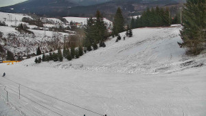 Ski areál Branná - Ski Branná - horní kamera - 12.3.2023 v 15:00