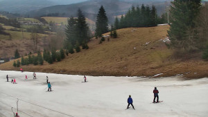 Ski areál Branná - Ski Branná - horní kamera - 14.3.2023 v 10:00
