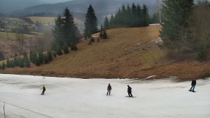 Ski areál Branná - Ski Branná - horní kamera - 14.3.2023 v 11:00