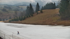 Ski areál Branná - Ski Branná - horní kamera - 14.3.2023 v 13:00