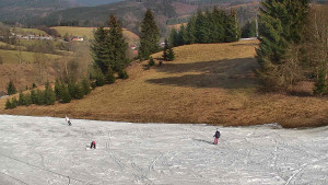 Ski areál Branná - Ski Branná - horní kamera - 17.3.2023 v 15:00