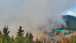 Panorama Jižní svahy, Hotel, Nástup