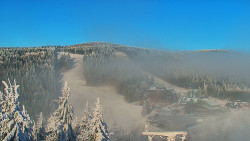 Panorama Jižní svahy, Hotel, Nástup
