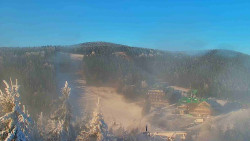 Panorama Jižní svahy, Hotel, Nástup