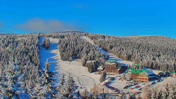 Panorama Jižní svahy, Hotel, Nástup