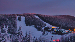 Panorama Jižní svahy, Hotel, Nástup