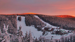 Panorama Jižní svahy, Hotel, Nástup