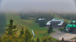 Panorama Jižní svahy, Hotel, Nástup