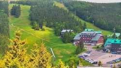 Panorama Jižní svahy, Hotel, Nástup