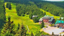 Panorama Jižní svahy, Hotel, Nástup "Žlutá"