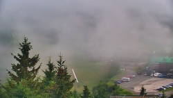 Panorama Jižní svahy, Hotel, Nástup "Žlutá"