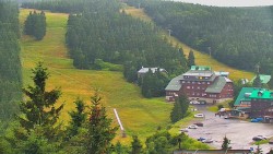 Panorama Jižní svahy, Hotel, Nástup "Žlutá"