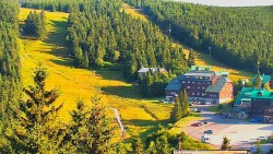 Panorama Südliche Hänge, Hotel, Einstieg „Gelb“