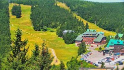 Panorama Jižní svahy, Hotel, Nástup "Žlutá"