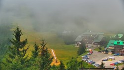 Panorama Jižní svahy, Hotel, Nástup "Žlutá"