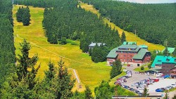 Panorama południowych stoków, hotel, wejście „Żółty”
