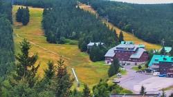 Panorama południowych stoków, hotel, wejście „Żółty”