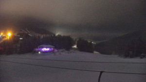 Červenohorské sedlo - Restaurace "deštník" - dojezd žlutá sjezdovka - 7.1.2026 v 01:30 Červenohorské sedlo - Restaurace "deštník" - dojezd žlutá sjezdovka - 7.1.2026 v 01:30