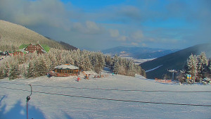 Červenohorské sedlo - Restaurace "deštník" - dojezd žlutá sjezdovka - 7.1.2026 v 12:00 Červenohorské sedlo - Restaurace "deštník" - dojezd žlutá sjezdovka - 7.1.2026 v 12:00