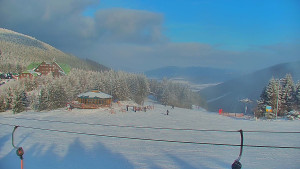 Červenohorské sedlo - Restaurace "deštník" - dojezd žlutá sjezdovka - 7.1.2026 v 12:30 Červenohorské sedlo - Restaurace "deštník" - dojezd žlutá sjezdovka - 7.1.2026 v 12:30