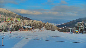 Červenohorské sedlo - Restaurace "deštník" - dojezd žlutá sjezdovka - 7.1.2026 v 13:30 Červenohorské sedlo - Restaurace "deštník" - dojezd žlutá sjezdovka - 7.1.2026 v 13:30