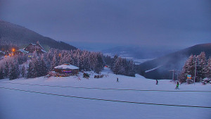 Červenohorské sedlo - Restaurace "deštník" - dojezd žlutá sjezdovka - 7.1.2026 v 16:30 Červenohorské sedlo - Restaurace "deštník" - dojezd žlutá sjezdovka - 7.1.2026 v 16:30