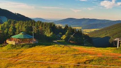 Restauracja „Deštník” – dojście żółtą trasą narciarską