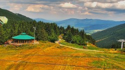 Restauracja „Deštník” – dojście żółtą trasą narciarską