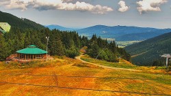 Restaurant „Deštník“ – Zugang über die gelbe Skipiste
