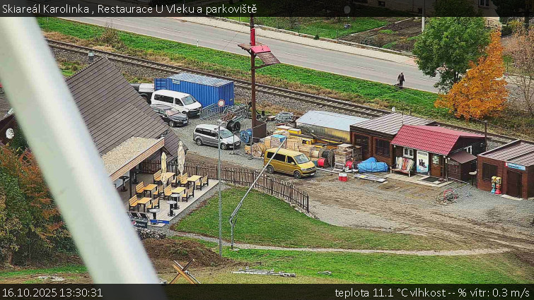 Skiareál Karolinka - Restaurace U Vleku a parkoviště - 16.10.2025 v 13:30 Skiareál Karolinka - Restaurace U Vleku a parkoviště - 16.10.2025 v 13:30