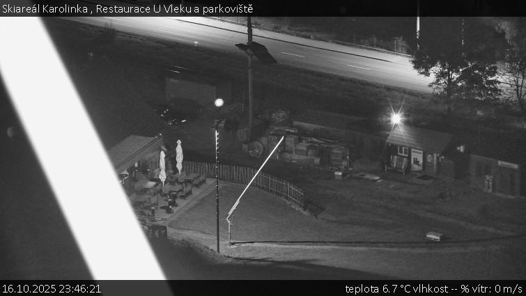 Skiareál Karolinka - Restaurace U Vleku a parkoviště - 16.10.2025 v 23:46 Skiareál Karolinka - Restaurace U Vleku a parkoviště - 16.10.2025 v 23:46