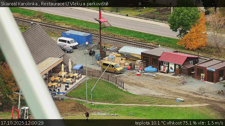 Skiareál Karolinka - Restaurace U Vleku a parkoviště - 17.10.2025 v 12:00 Skiareál Karolinka - Restaurace U Vleku a parkoviště - 17.10.2025 v 12:00