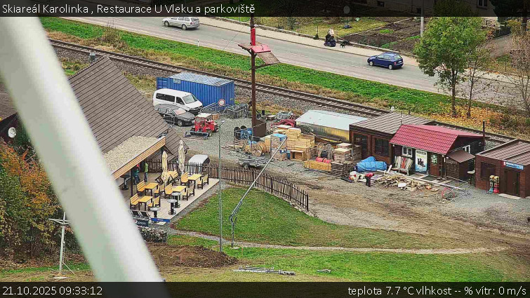 Skiareál Karolinka - Restaurace U Vleku a parkoviště - 21.10.2025 v 09:33 Skiareál Karolinka - Restaurace U Vleku a parkoviště - 21.10.2025 v 09:33
