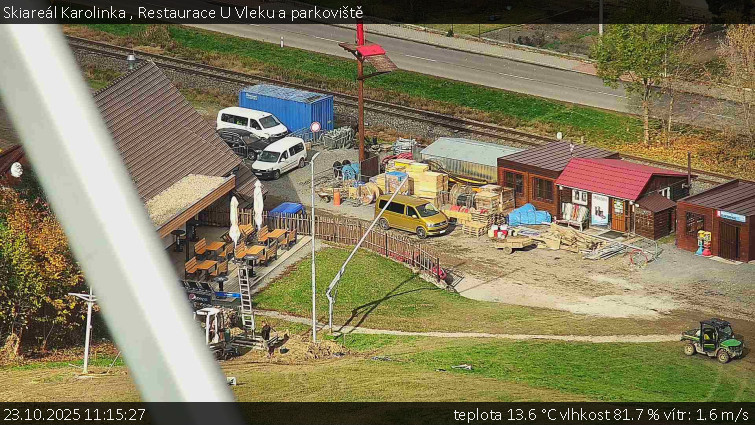 Skiareál Karolinka - Restaurace U Vleku a parkoviště - 23.10.2025 v 11:15 Skiareál Karolinka - Restaurace U Vleku a parkoviště - 23.10.2025 v 11:15