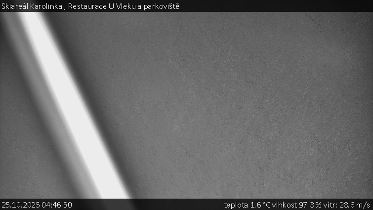 Skiareál Karolinka  - Restaurace U Vleku a parkoviště - 25.10.2025 v 04:46 Skiareál Karolinka  - Restaurace U Vleku a parkoviště - 25.10.2025 v 04:46
